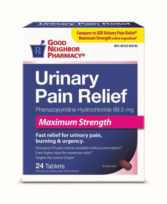 Good Neighbor Pharmacy Urinary Pain Relief Maximum Tablets 24ct